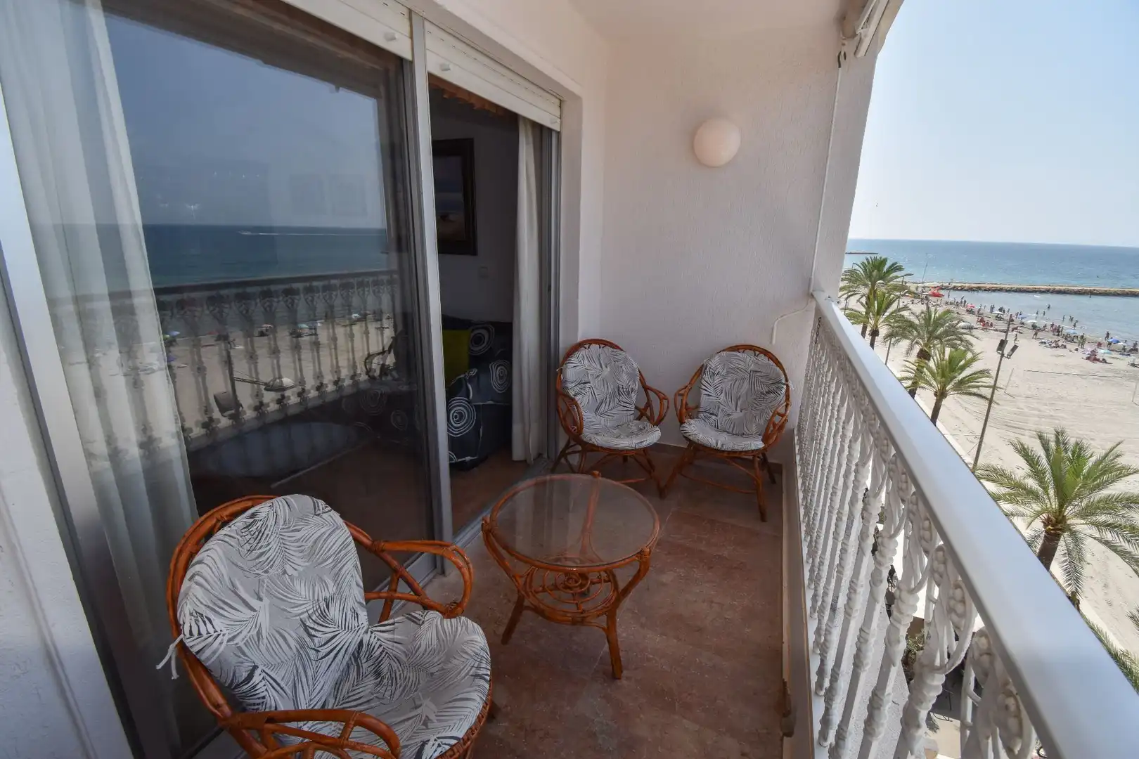 Terrassa de Apartament de lloguer en Santa Pola amb Aire condicionat, Calefacció i Terrassa