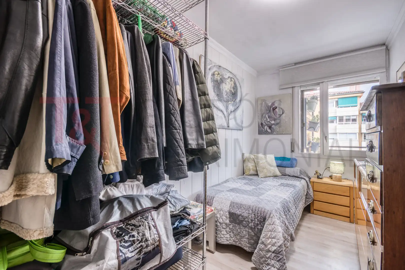 Schlafzimmer von Wohnung zum Verkauf in Manresa mit Heizung, Abstellraum und Balkon