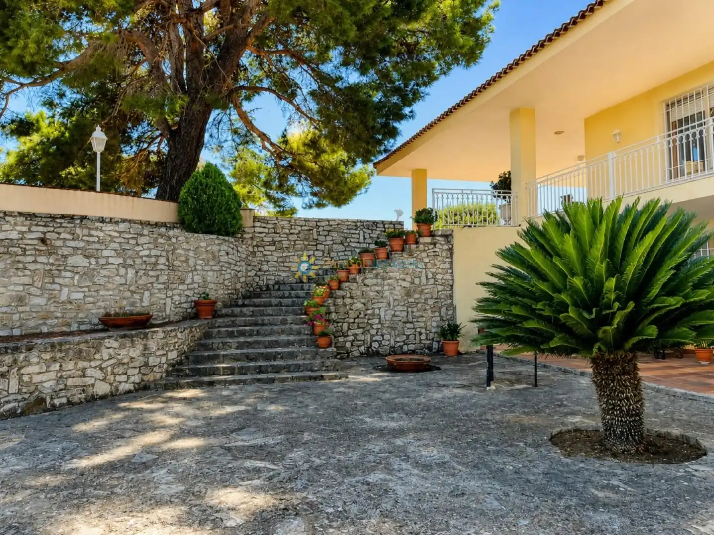 Terrassa de Casa o xalet en venda en Ontinyent amb Calefacció, Jardí privat i Terrassa