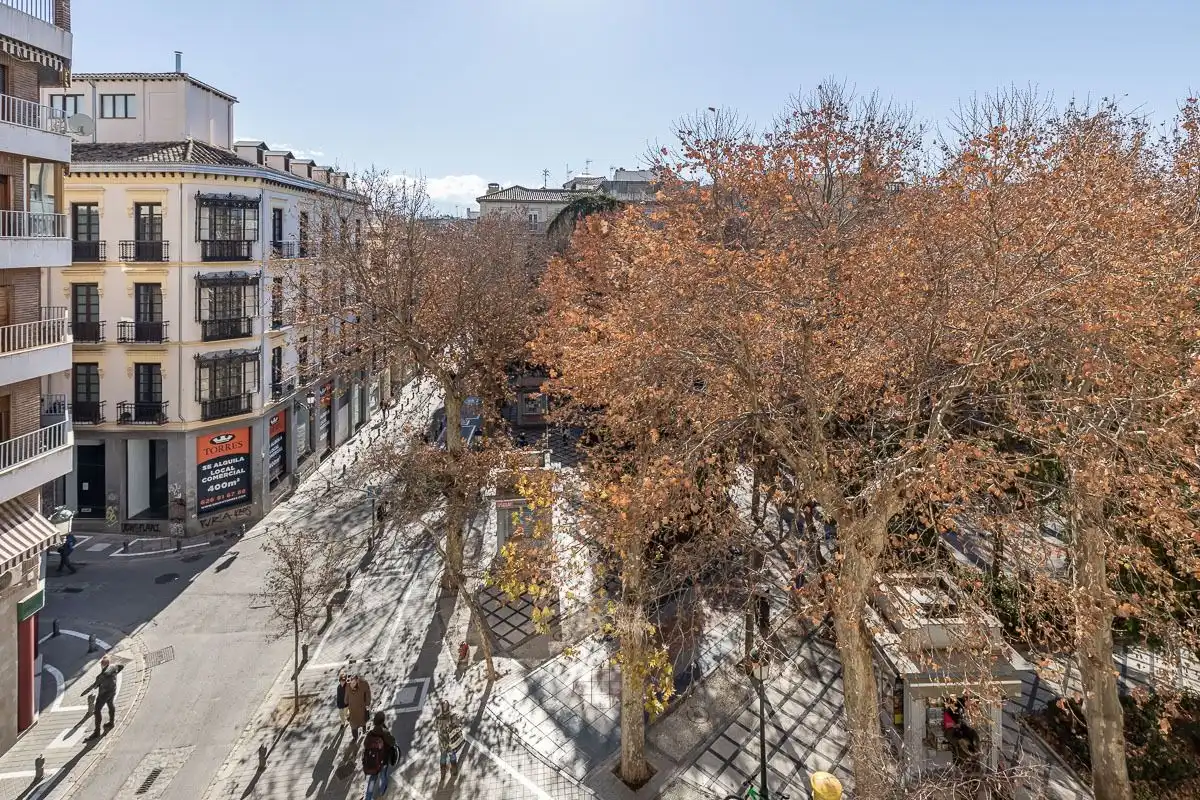 Vista exterior de Pis de lloguer en Granada amb Aire condicionat, Calefacció i Parquet