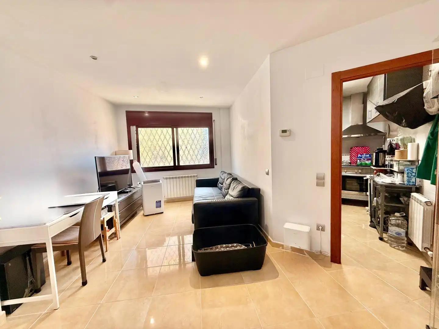 Sala de estar de Piso en venta en Palafolls con Terraza