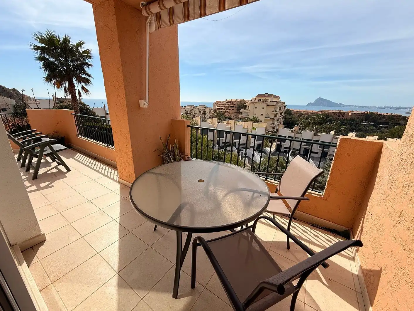 Terraza de Apartamento de alquiler en Altea con Aire acondicionado, Calefacción y Terraza