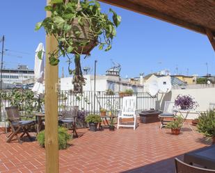 Terrassa de Àtic de lloguer en  Barcelona Capital amb Aire condicionat, Calefacció i Parquet