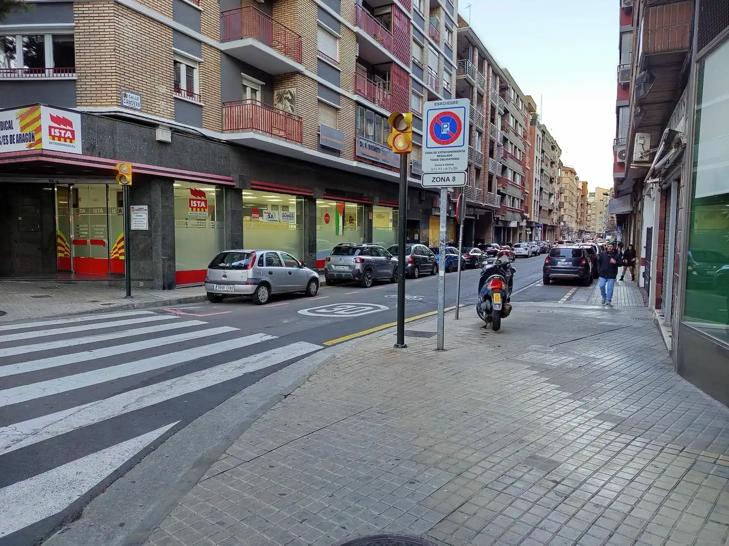 Vista exterior de Garaje en venta en Zaragoza