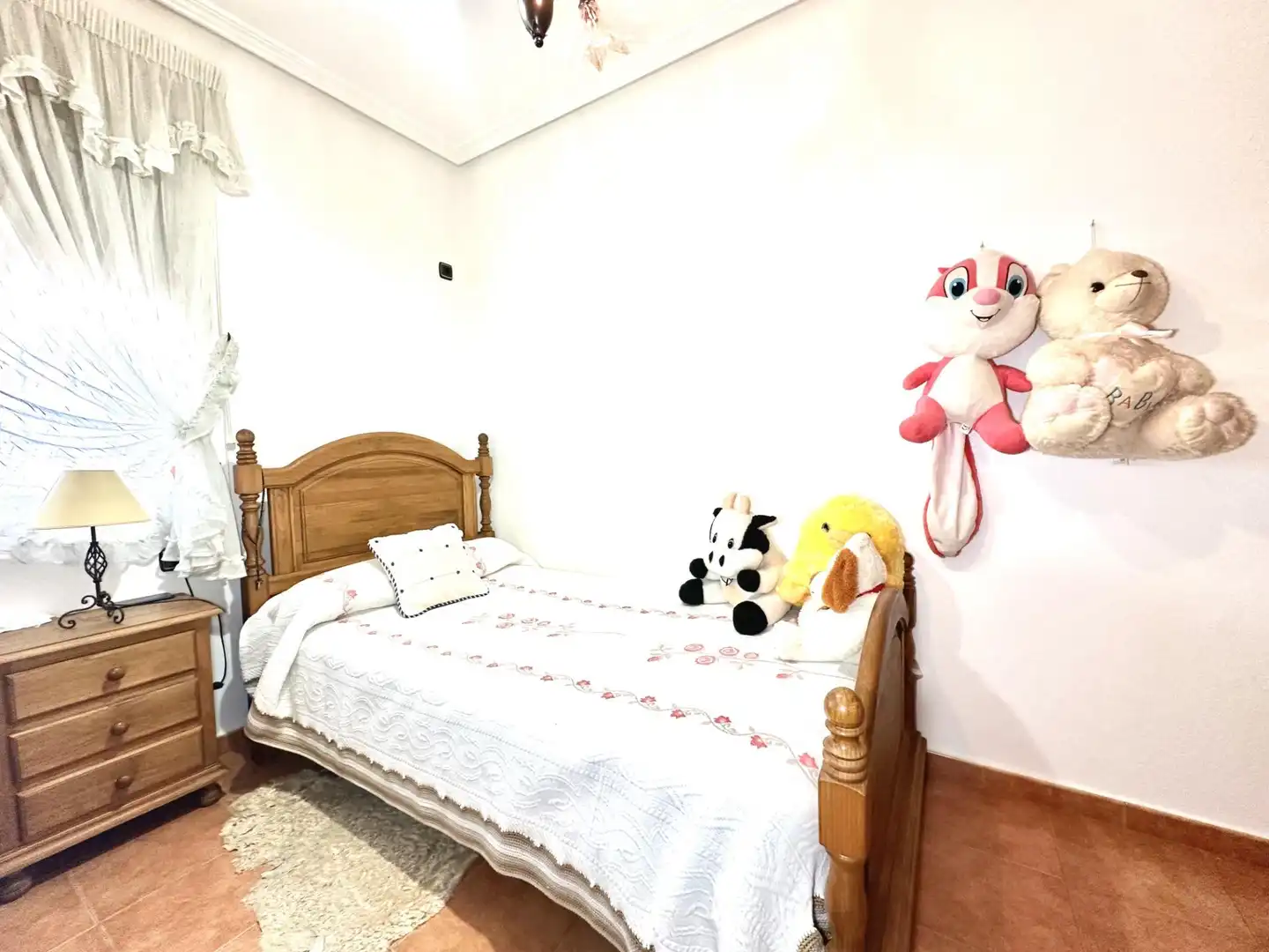 Bedroom of Houses for sale in Lorca  with Air Conditioner