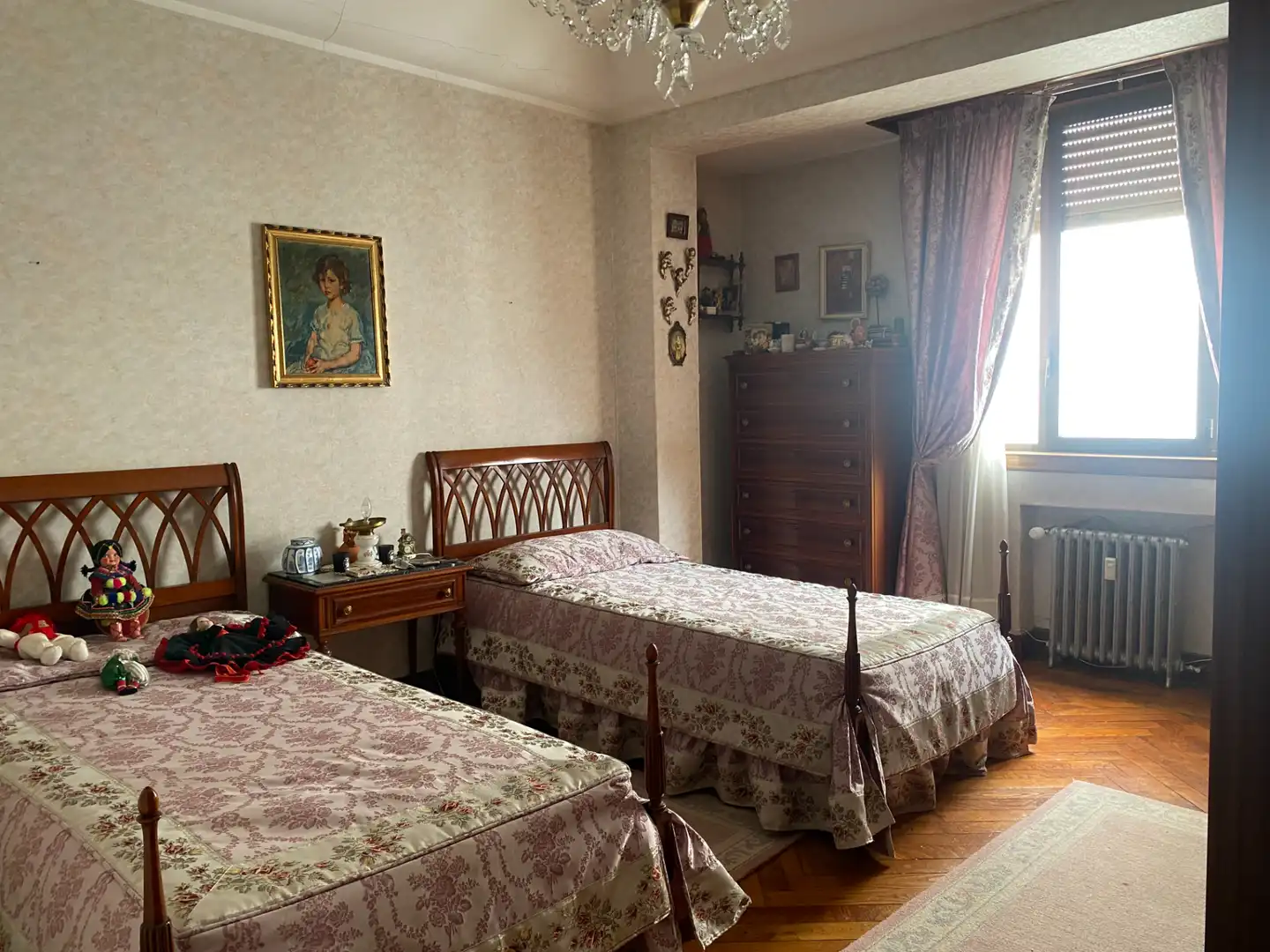 Schlafzimmer von Wohnung zum Verkauf in Santander mit Heizung, Terrasse und Möbliert