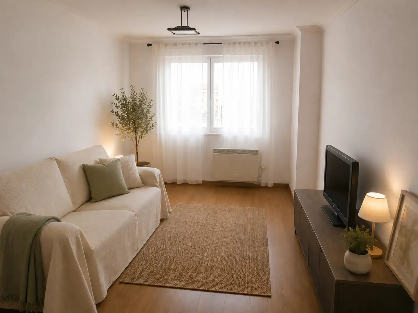 Living room of Apartments for rent in Castellanos de Moriscos  with Heating, Storage room and Furnished
