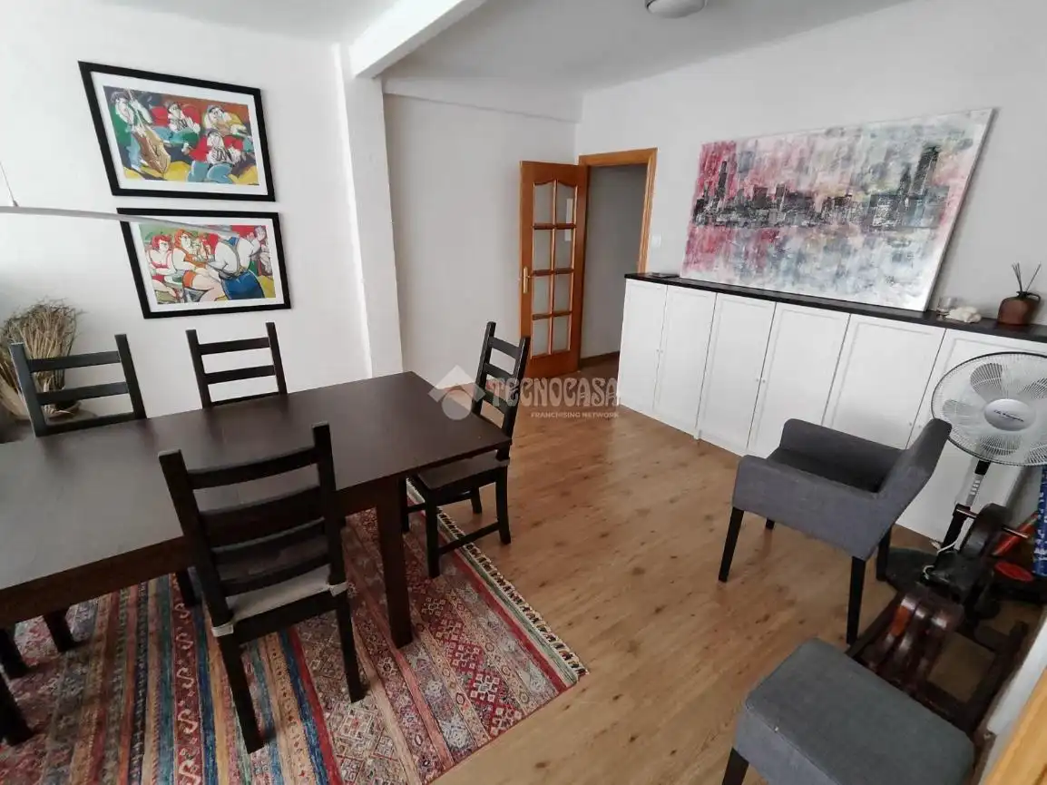 Dining room of Flat for sale in Valencia  with Parquet flooring and Terrace