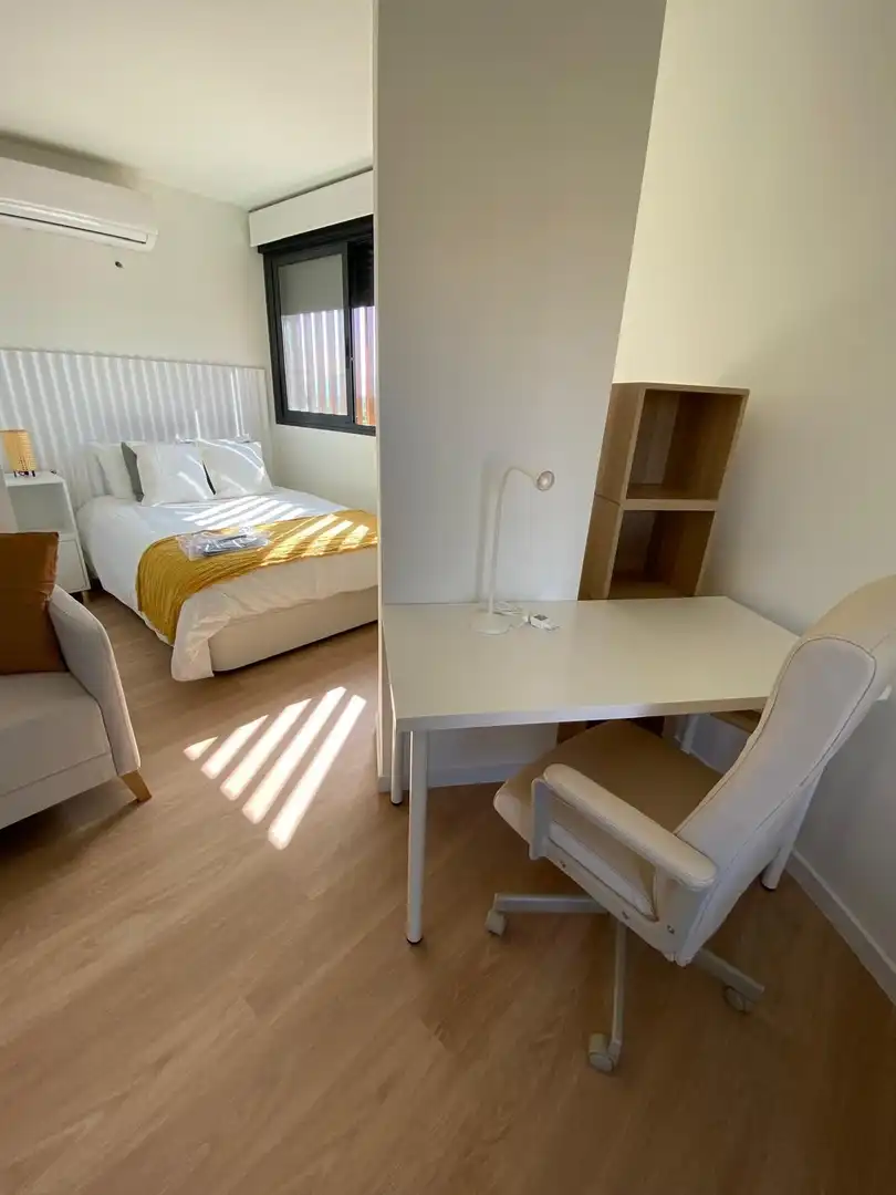 Schlafzimmer von Wohnung zur Miete in Murcia mit Klimaanlage, Heizung und Terrasse