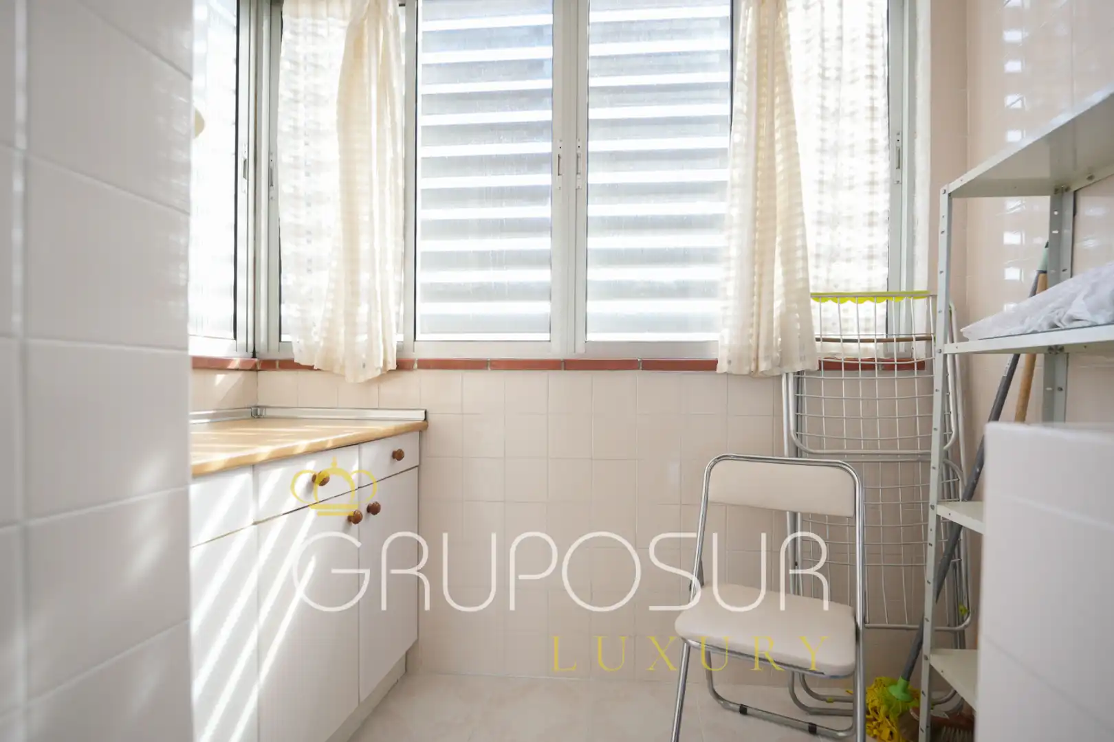 Küche von Wohnung zum Verkauf in Valladolid mit Heizung, Privatgarten und Parkett