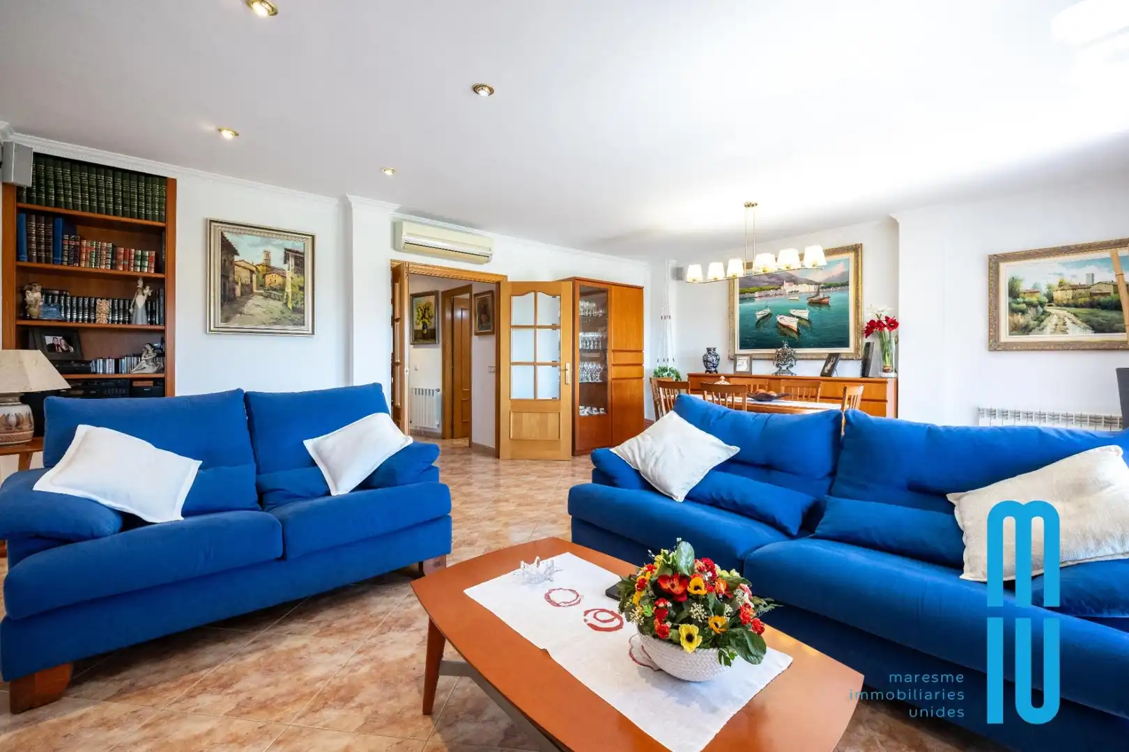 Sala de estar de Casa o chalet en venta en Pineda de Mar con Balcón