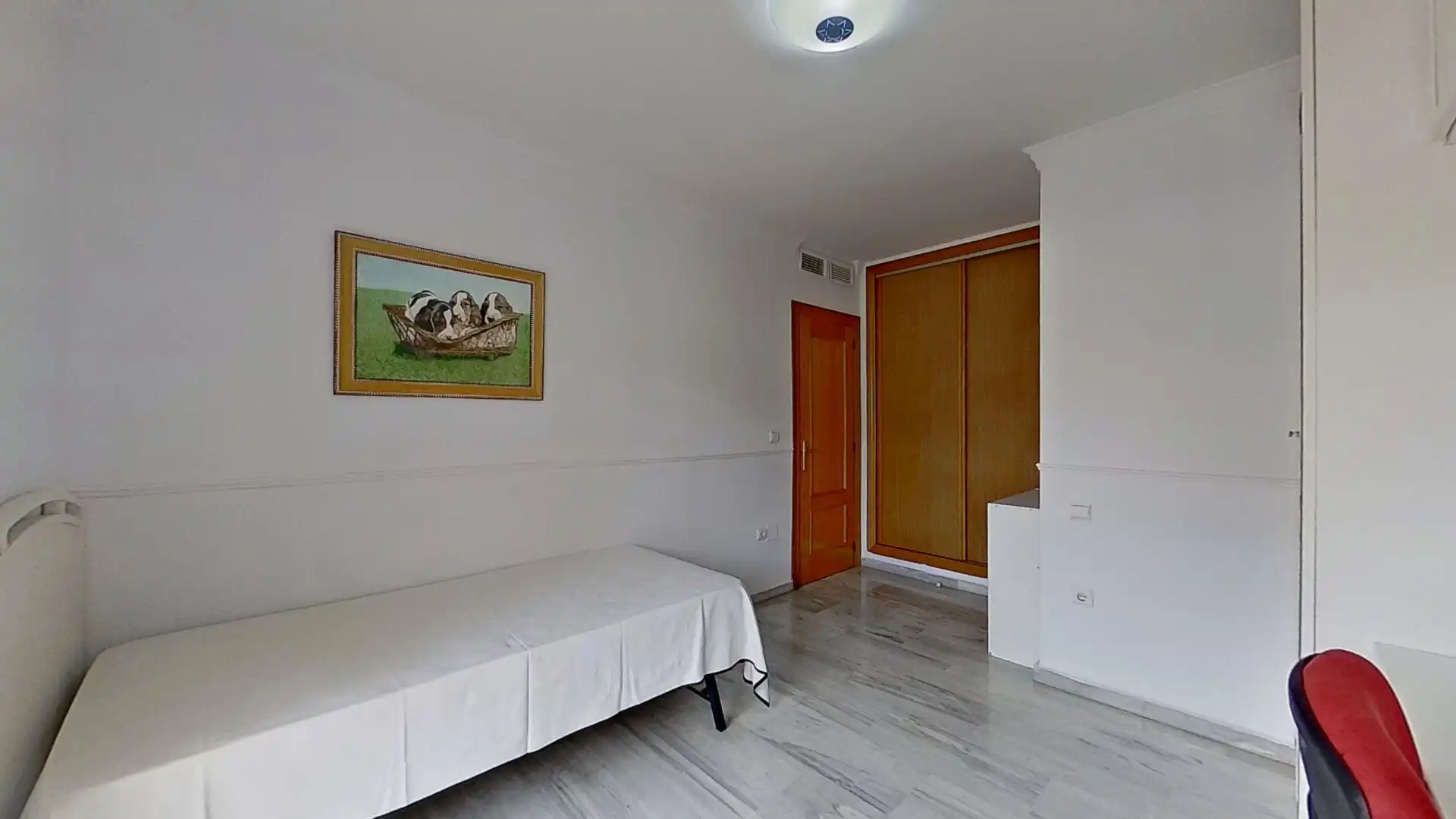 Bedroom of Flat for sale in Málaga  with Terrace and Storage room