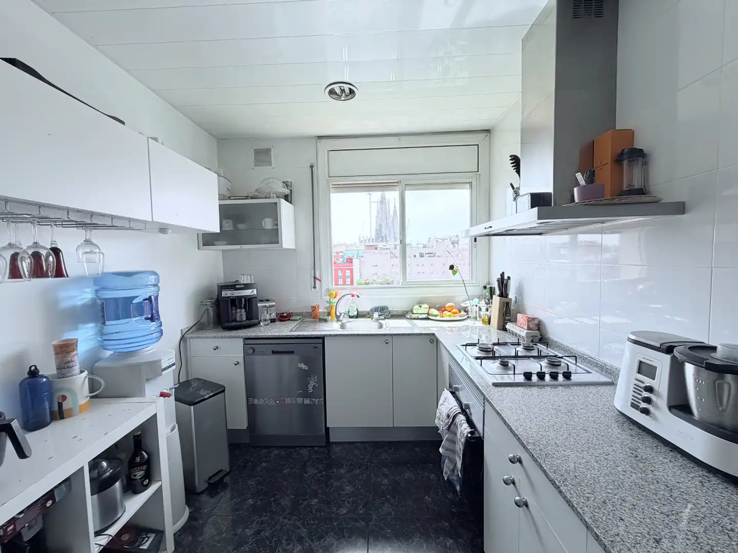 Kitchen of Attic for sale in Barcelona  with Air Conditioner, Heating and Parquet flooring