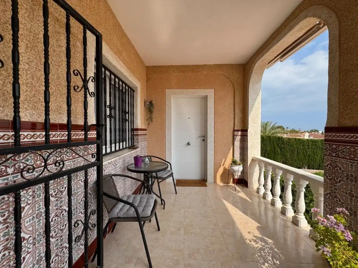 Terraza de Casa o chalet en venta en Rojales con Jardín privado