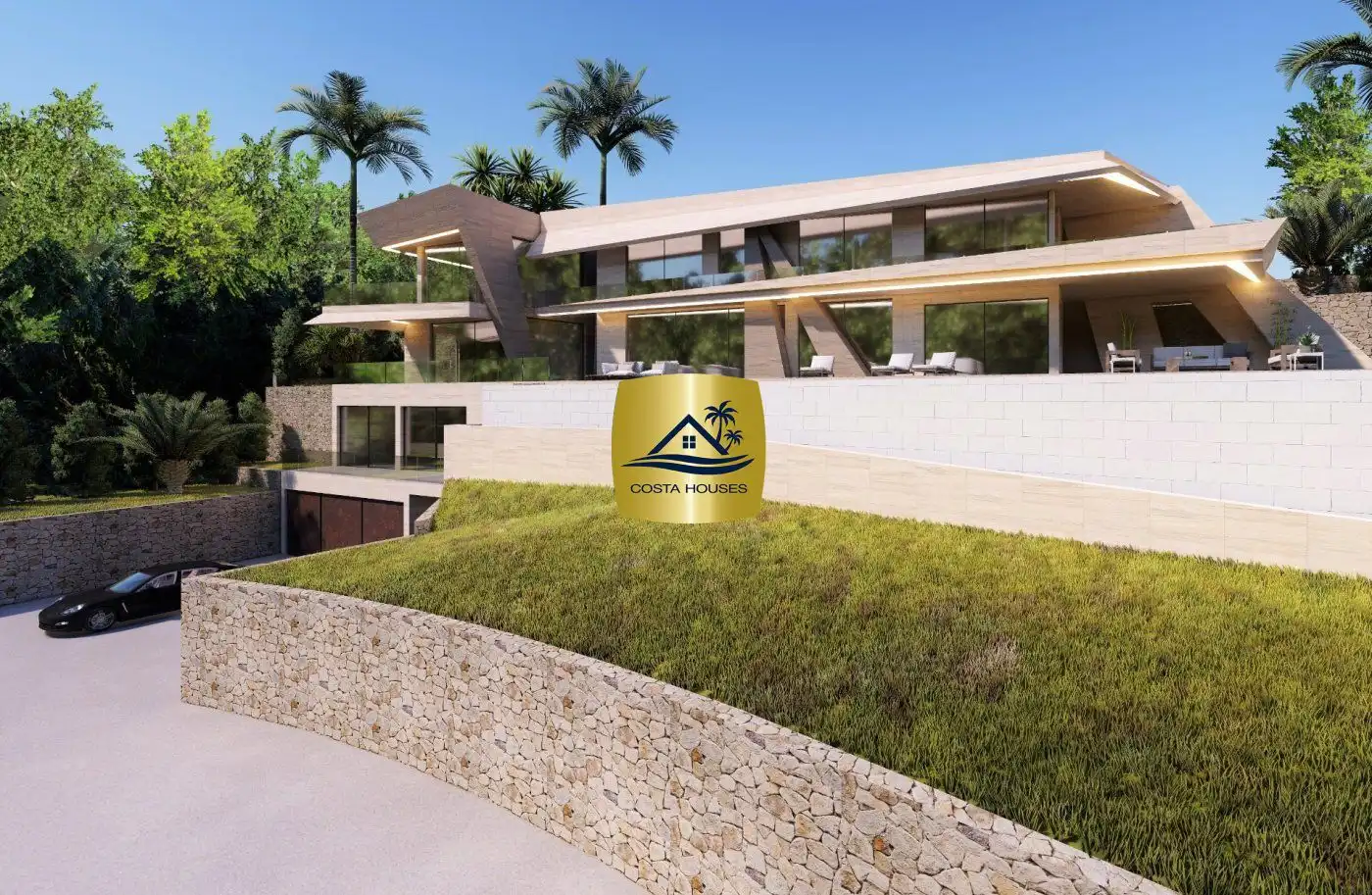 Vista exterior de Casa o xalet en venda en Jávea / Xàbia amb Aire condicionat, Jardí privat i Terrassa