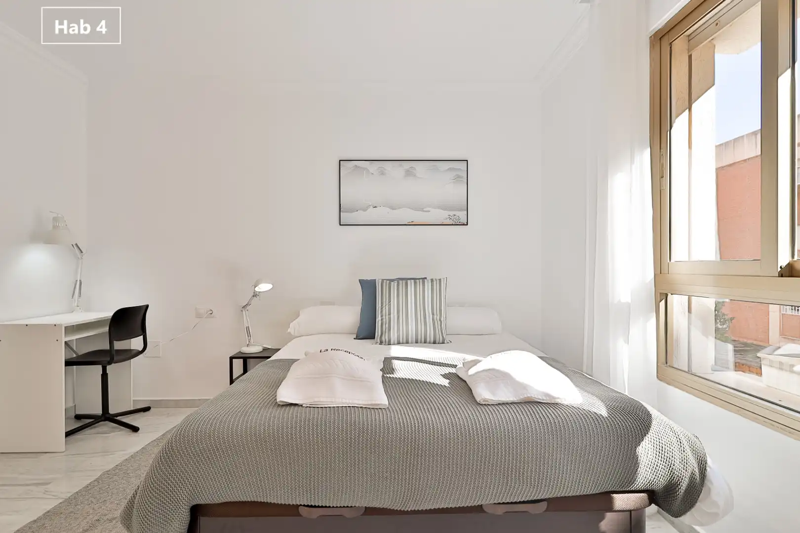 Habitación de Piso de alquiler en Málaga con Aire acondicionado, Amueblado y Internet