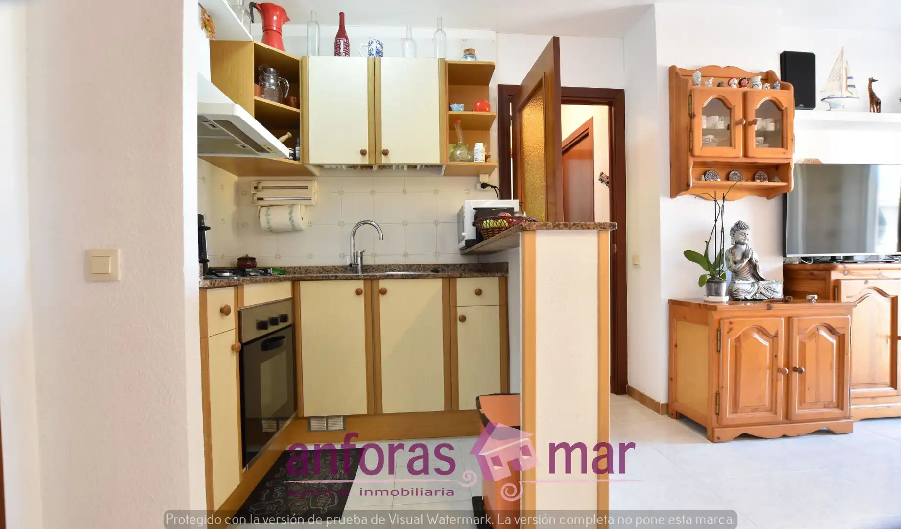 Kitchen of Flat for sale in Torredembarra  with Air Conditioner, Heating and Terrace