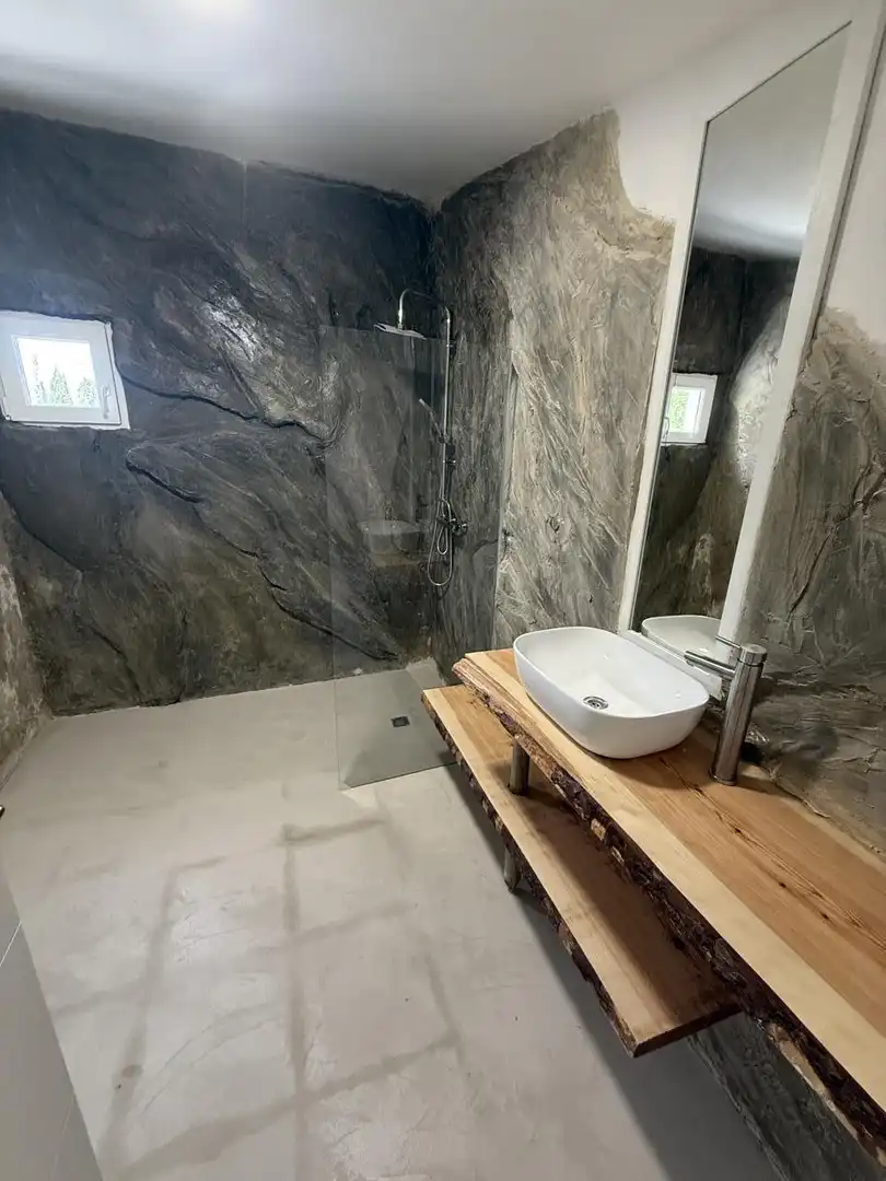 Bathroom of Houses for rent in Elche / Elx  with Air Conditioner and Private garden