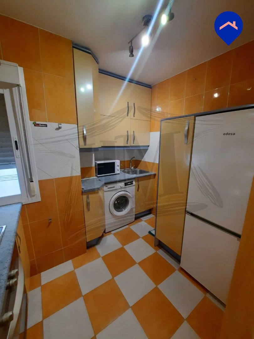 Kitchen of Flat for sale in  Madrid Capital  with Parquet flooring