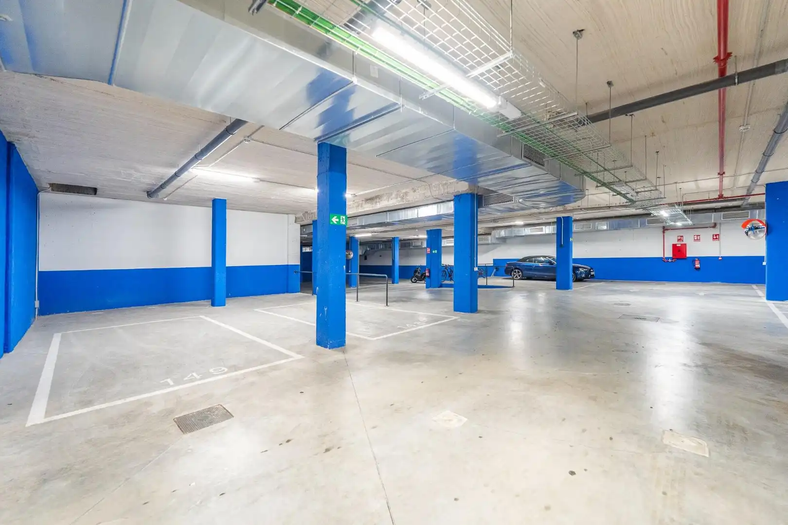 Parking of Lofts for rent in San Sebastián de los Reyes  with Air Conditioner, Heating and Private garden