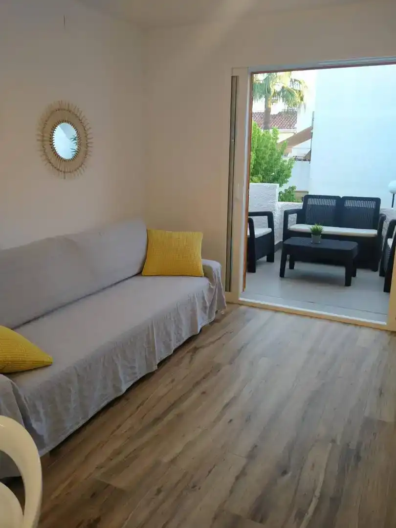 Terrasse von Maisonette zur Miete in Santa Pola ciudad