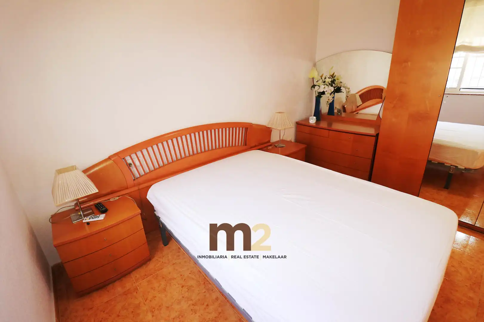Schlafzimmer von Einfamilien-Reihenhaus zur Miete in Guardamar del Segura mit Klimaanlage, Heizung und Möbliert