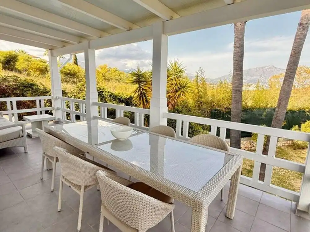 Terrace of Houses for rent in Estepona  with Air Conditioner, Heating and Private garden