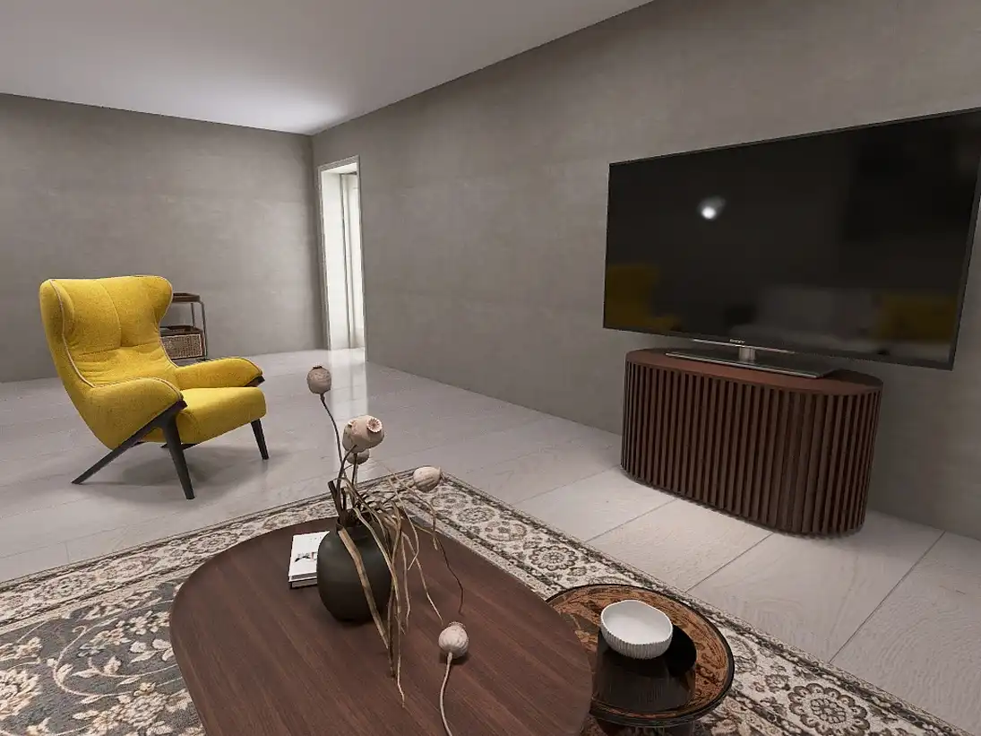 Sala de estar de Piso en venta en Madrid con Calefacción, Trastero y Amueblado