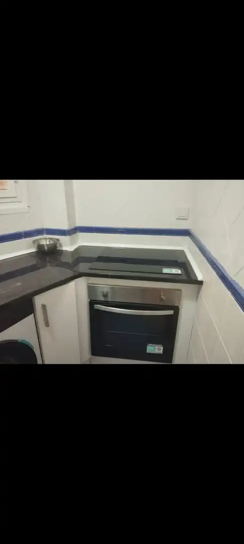 Cocina de Piso de alquiler en Málaga con Terraza, Amueblado y Horno