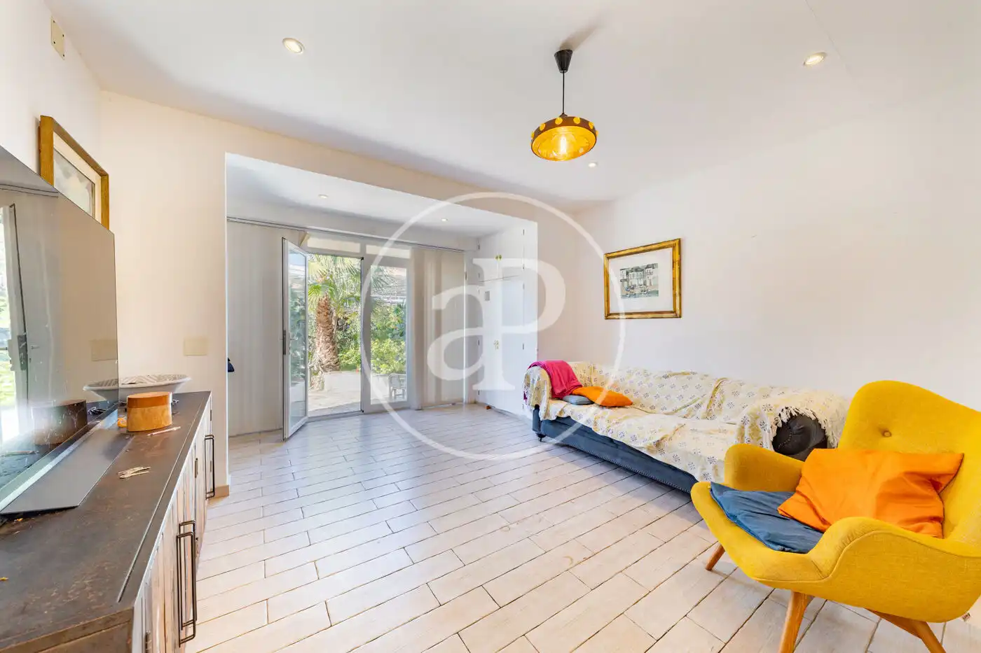 Living room of Detached homes for sale in Llucmajor  with Air Conditioner, Private garden and Terrace