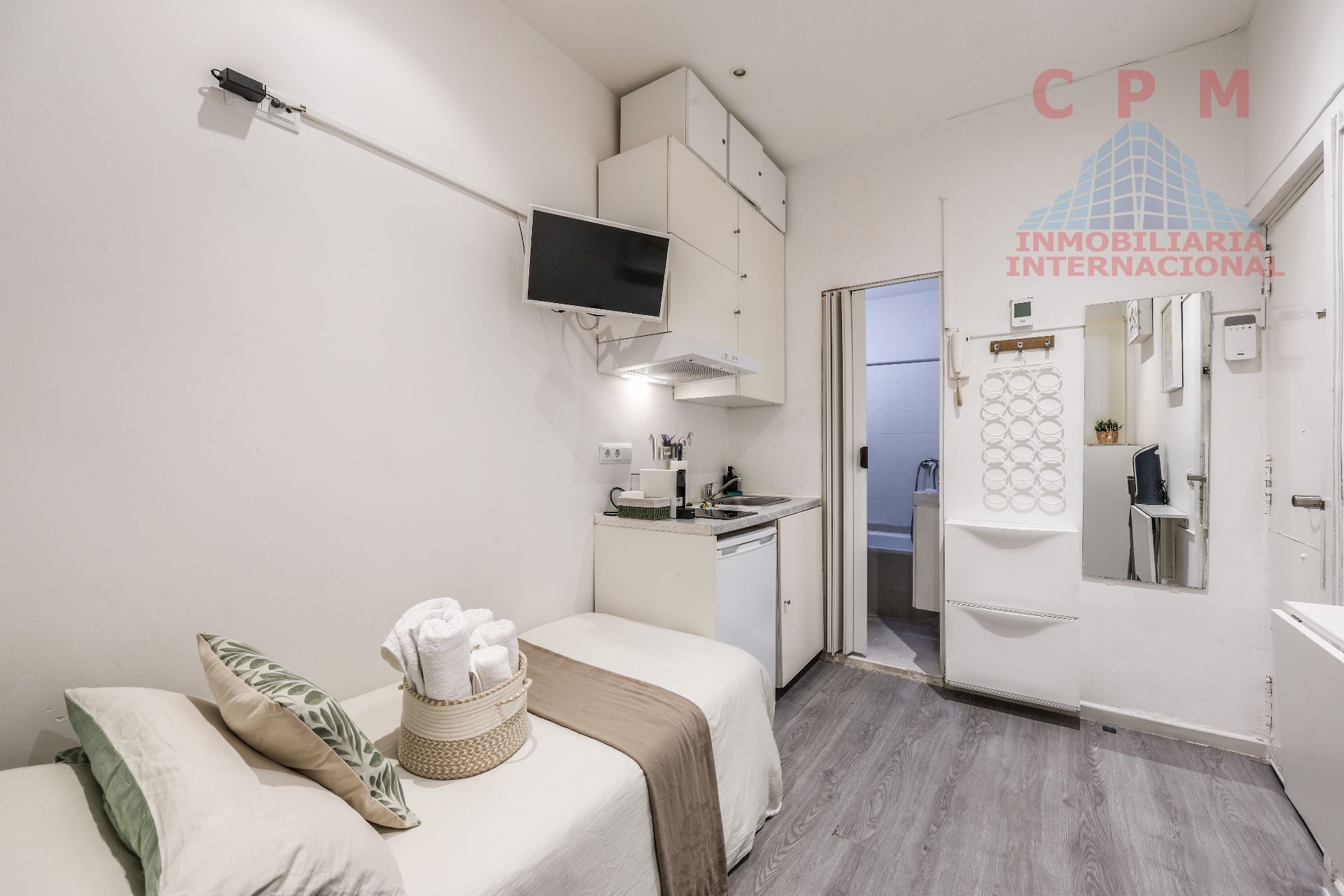 Bedroom of Study for sale in  Madrid Capital  with Air Conditioner, Heating and Parquet flooring
