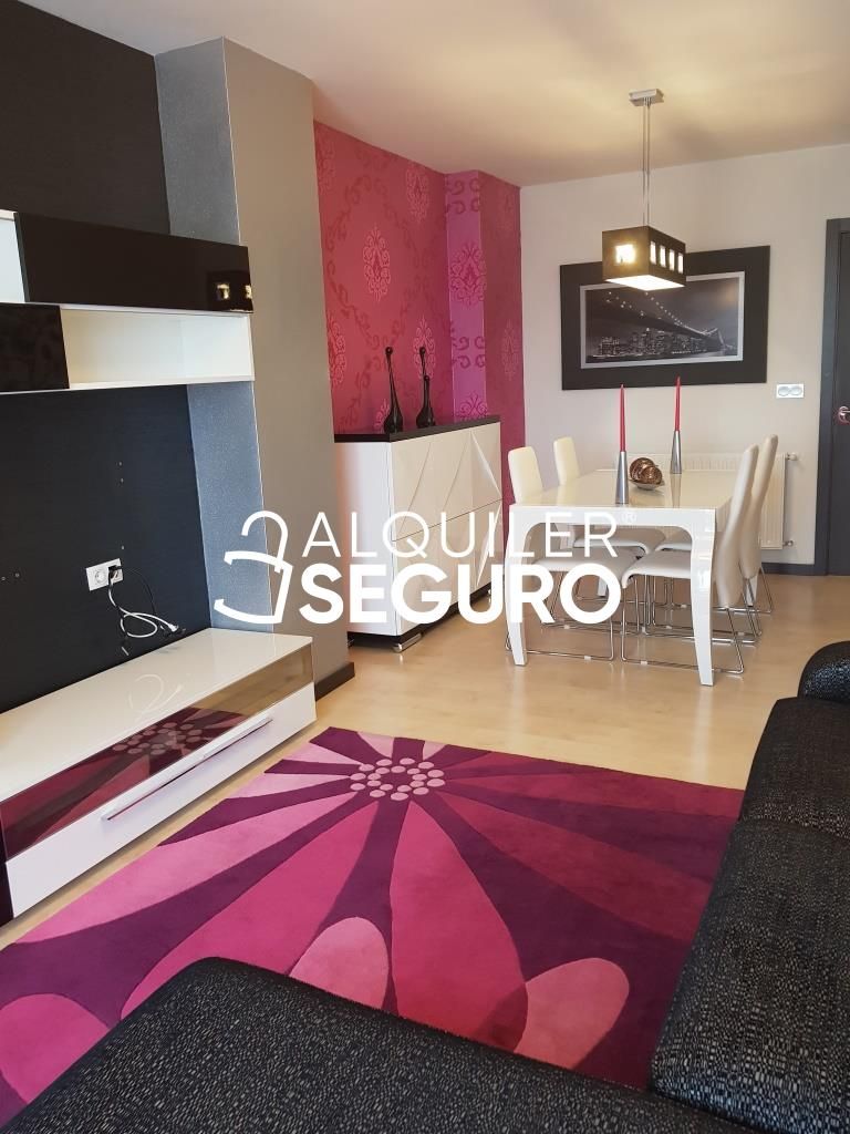 Living room of Flat to rent in Leioa  with Heating, Storage room and Furnished