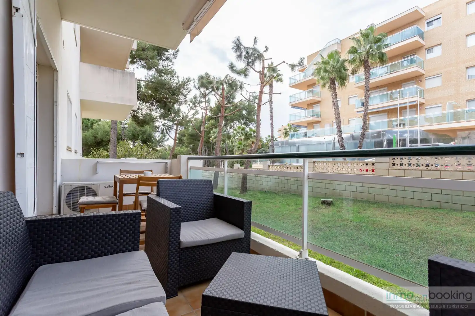 Terrasse von Wohnungen zum Verkauf in Salou mit Klimaanlage, Heizung und Terrasse