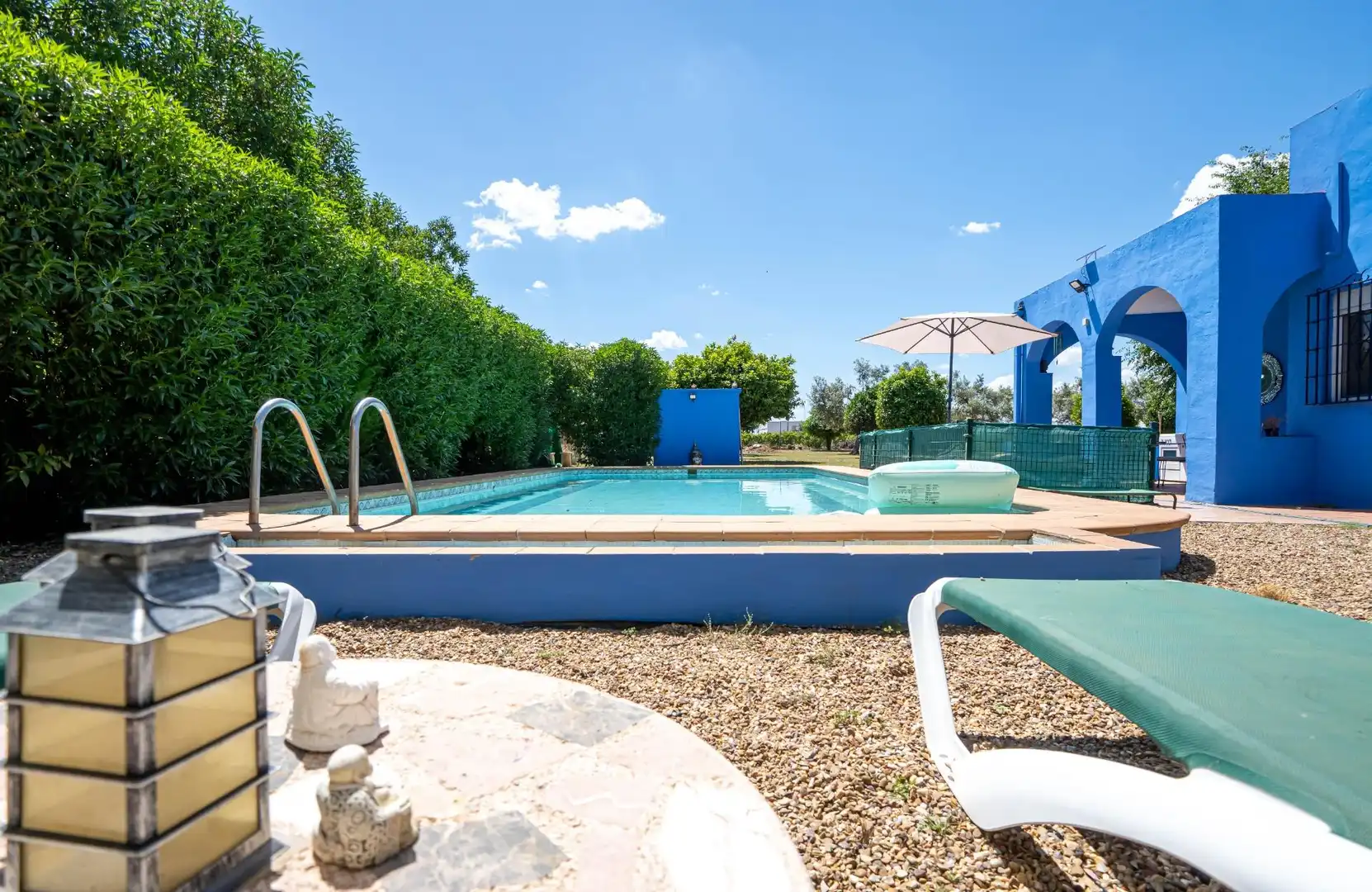 Swimming pool of Houses for sale in Marchena  with Air Conditioner, Heating and Private garden