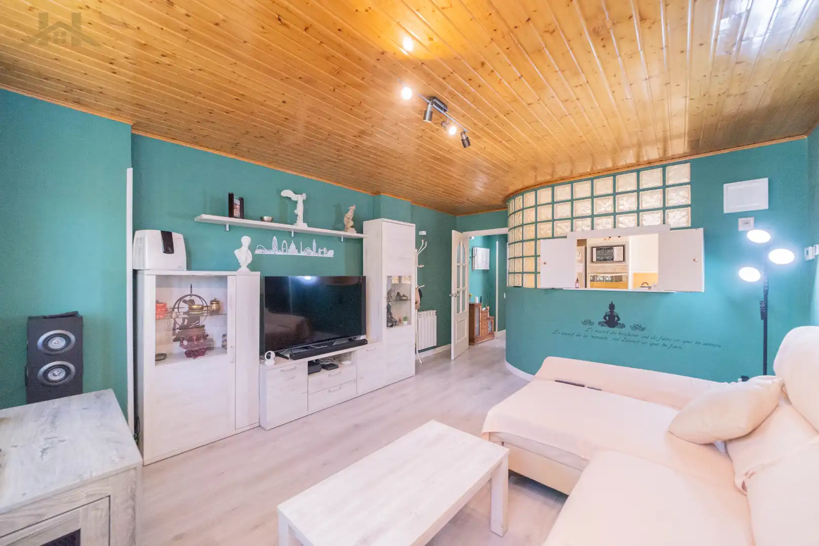 Sala de estar de Piso en venta en Fuenlabrada con Calefacción, Trastero y Amueblado