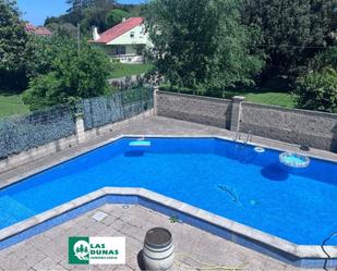 Swimming pool of Single-family semi-detached for sale in Santa Cruz de Bezana  with Heating, Private garden and Parquet flooring