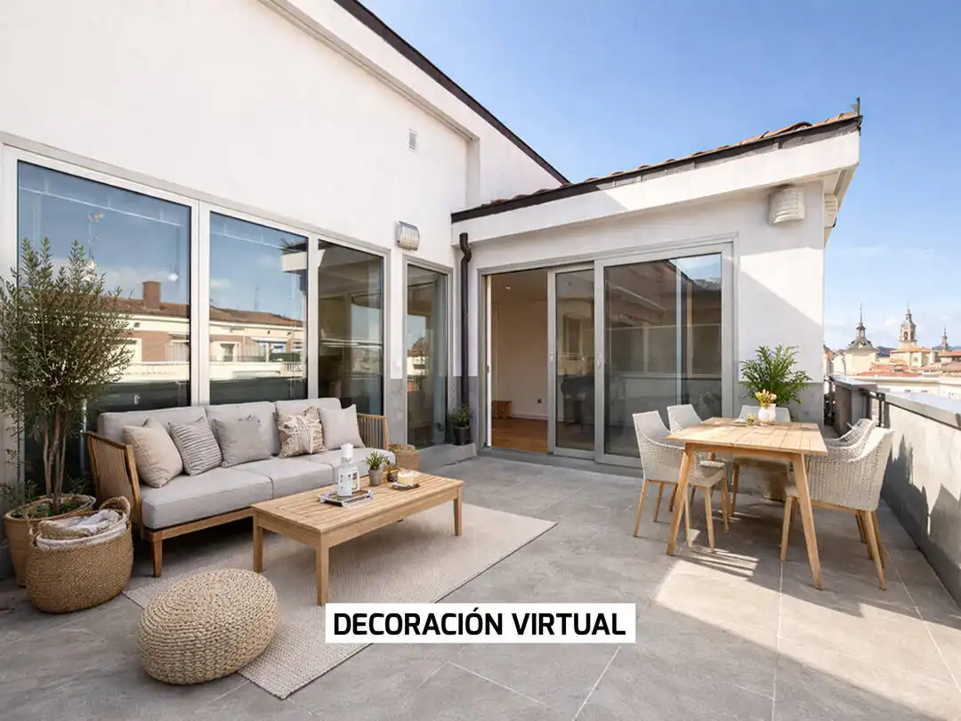 Terraza de Piso en venta en Vitoria - Gasteiz con Calefacción, Terraza y Trastero