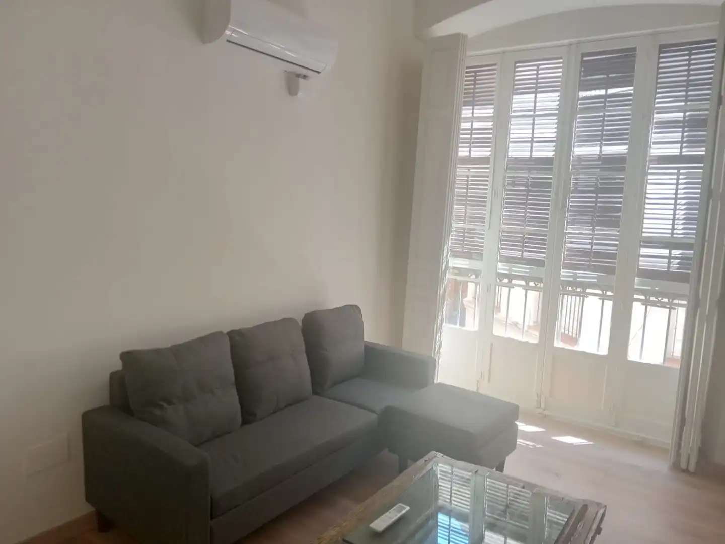 Sala de estar de Piso de alquiler en Málaga con Aire acondicionado y Amueblado