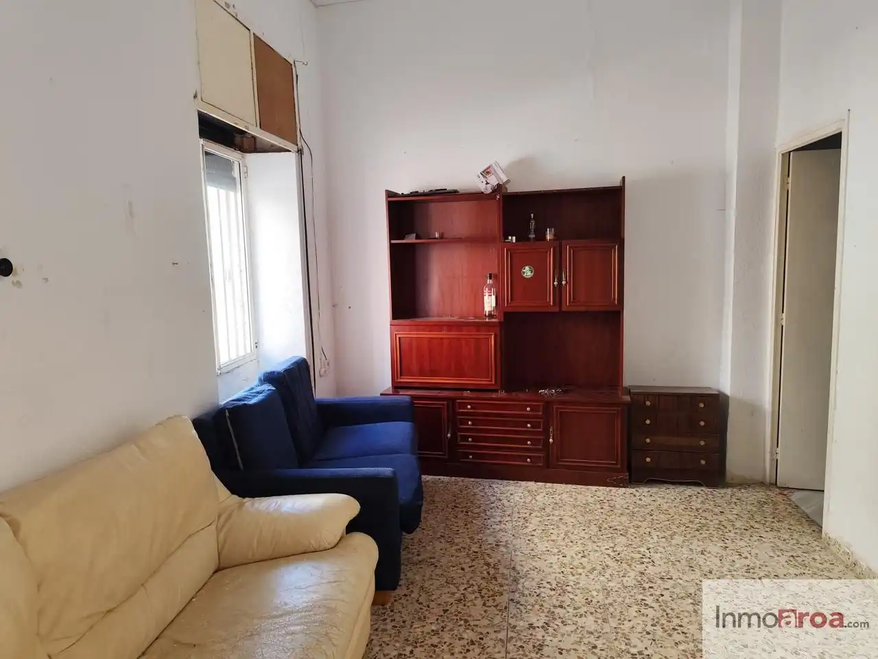 Sala de estar de Casa o chalet en venta en Casas-Ibáñez con Terraza
