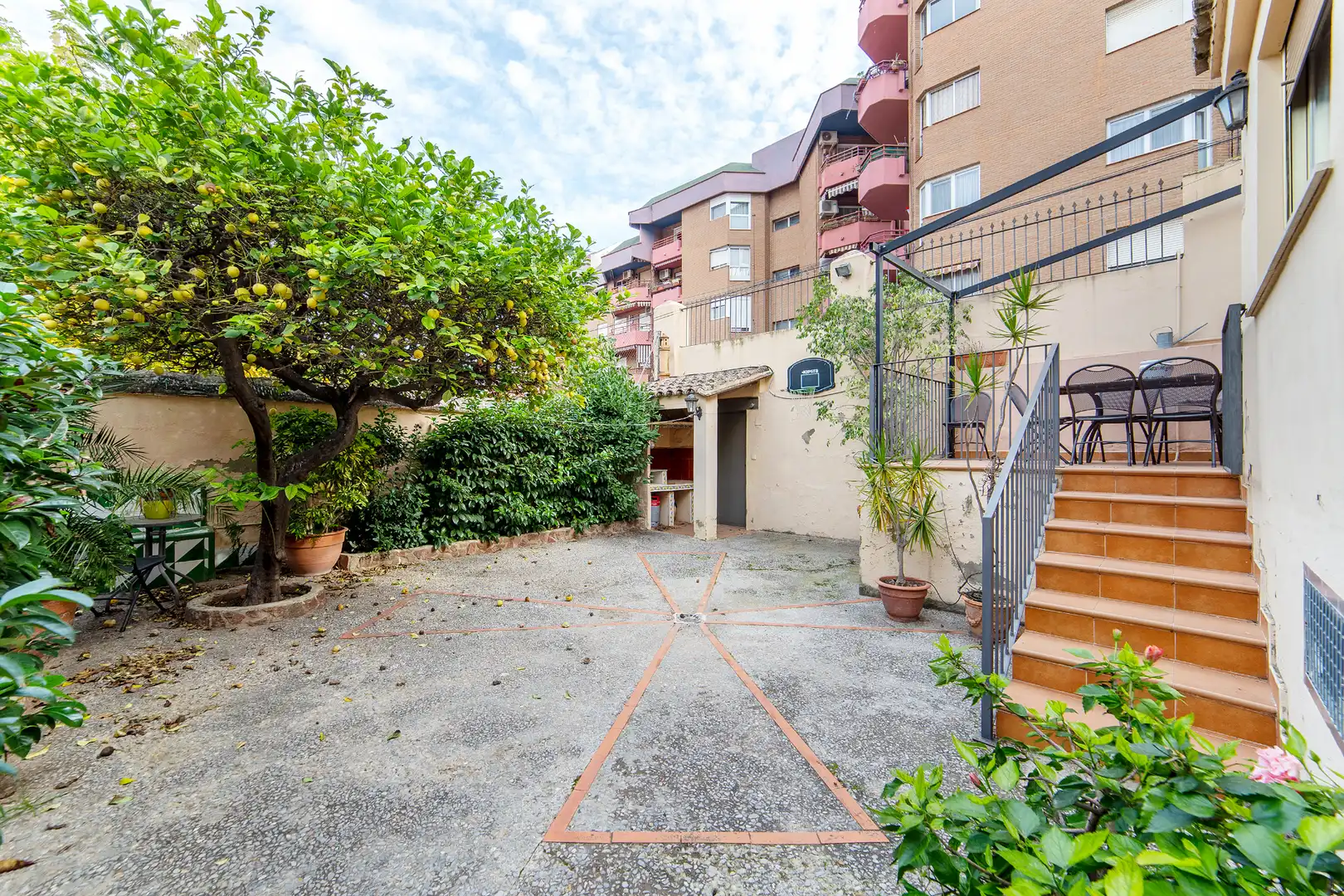 Terrassa de Casa adosada en venda en Godella amb Aire condicionat, Calefacció i Jardí privat