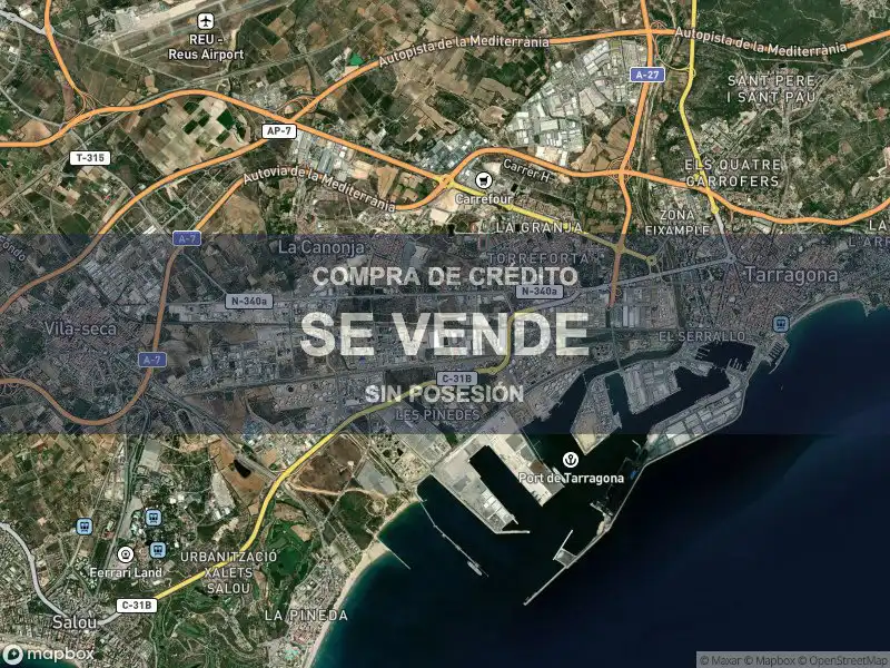 Vista exterior de Piso en venta en Tarragona