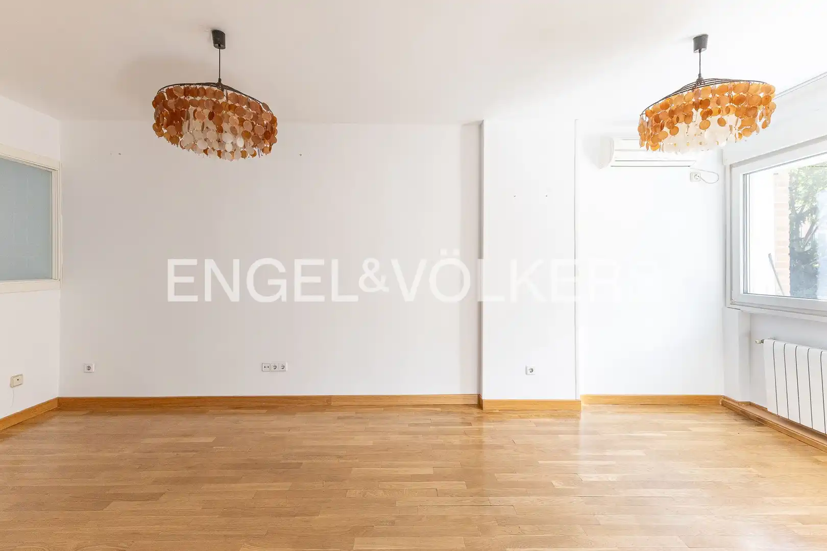 Esszimmer von Wohnung zur Miete in Madrid mit Klimaanlage, Heizung und Parkett