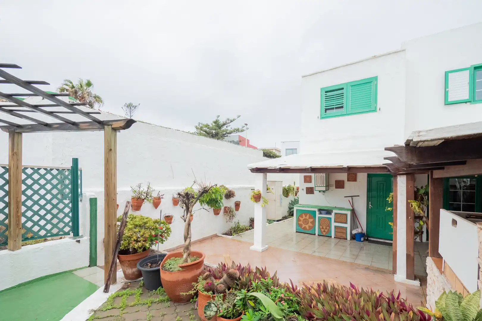 Vista exterior de Casa o chalet en venta en Telde con Jardín privado, Terraza y Trastero