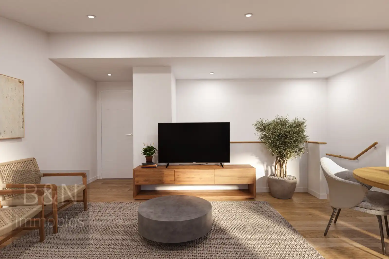 Sala d'estar de Pis en venda en Terrassa amb Terrassa