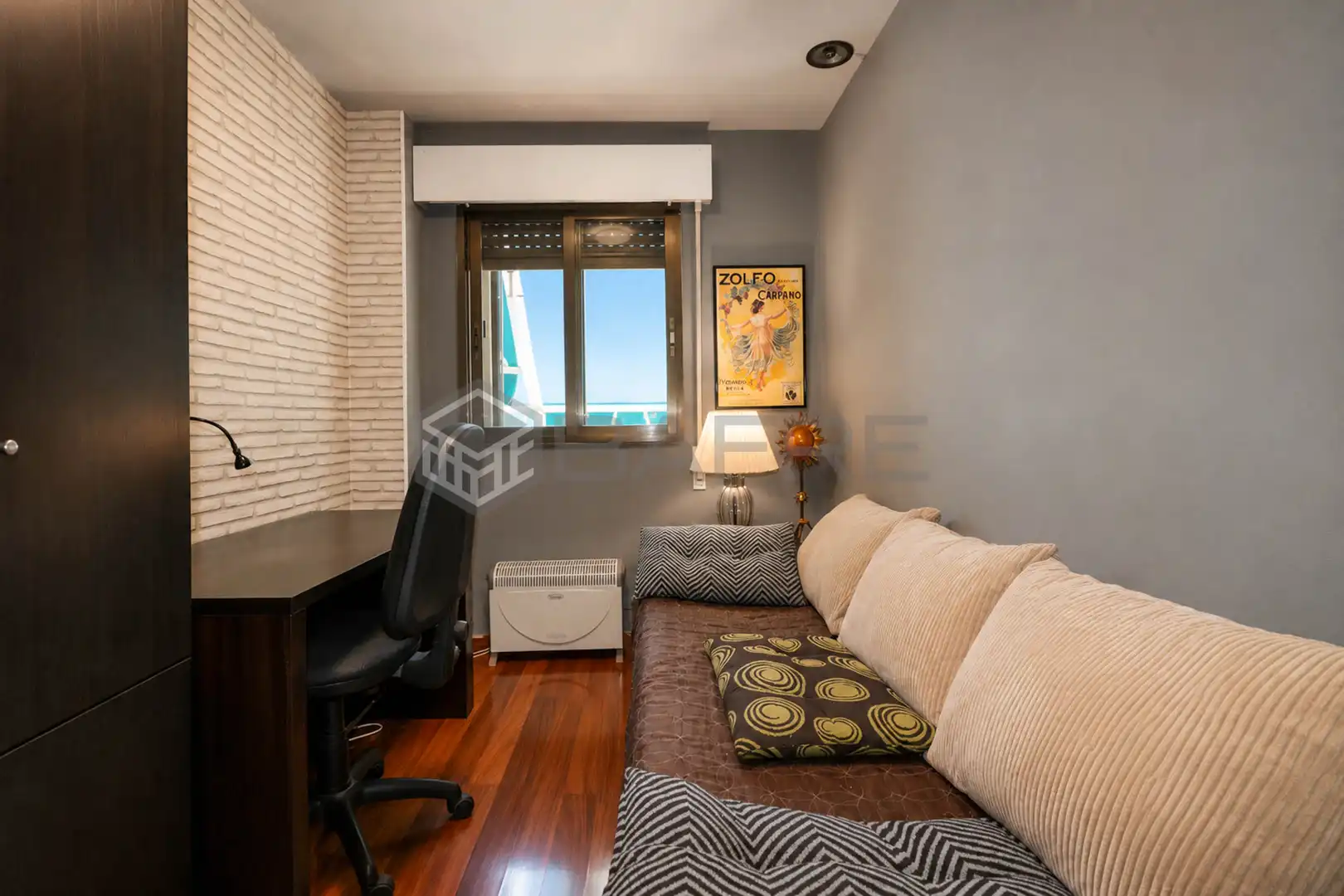 Bedroom of Flat for sale in Madrid  with Air Conditioner and Balcony
