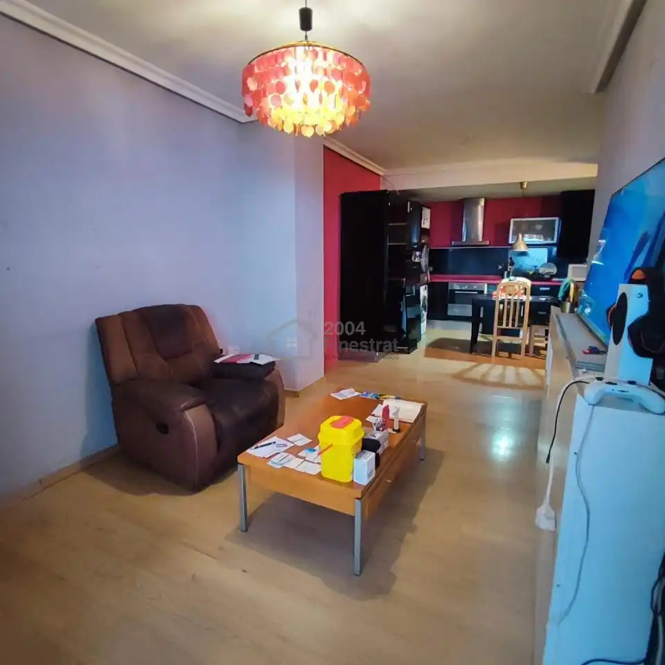 Wohnzimmer von Wohnungen zum Verkauf in Villajoyosa / La Vila Joiosa mit Klimaanlage, Terrasse und Möbliert