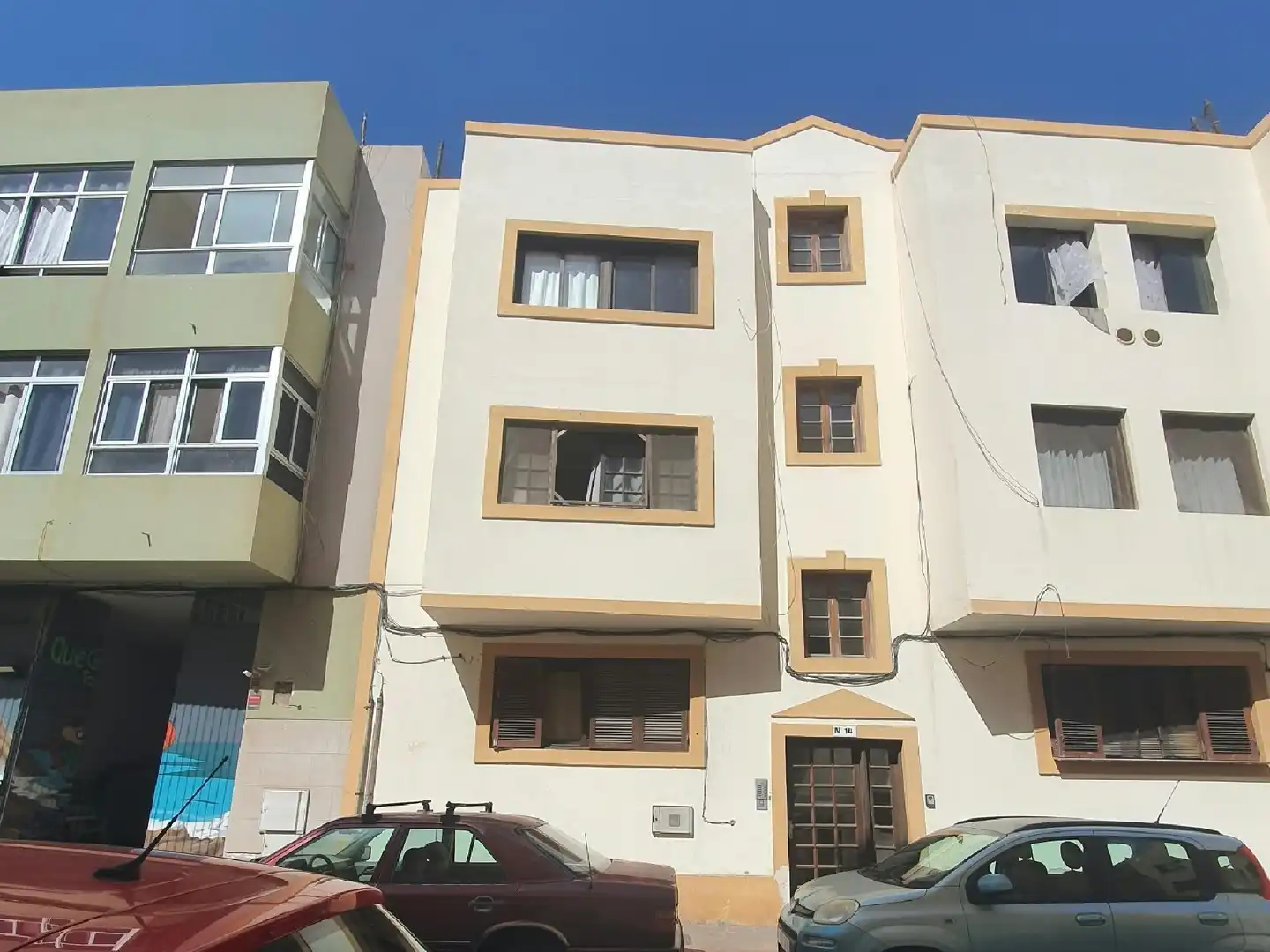 Vista exterior de Piso en venta en Corralejo