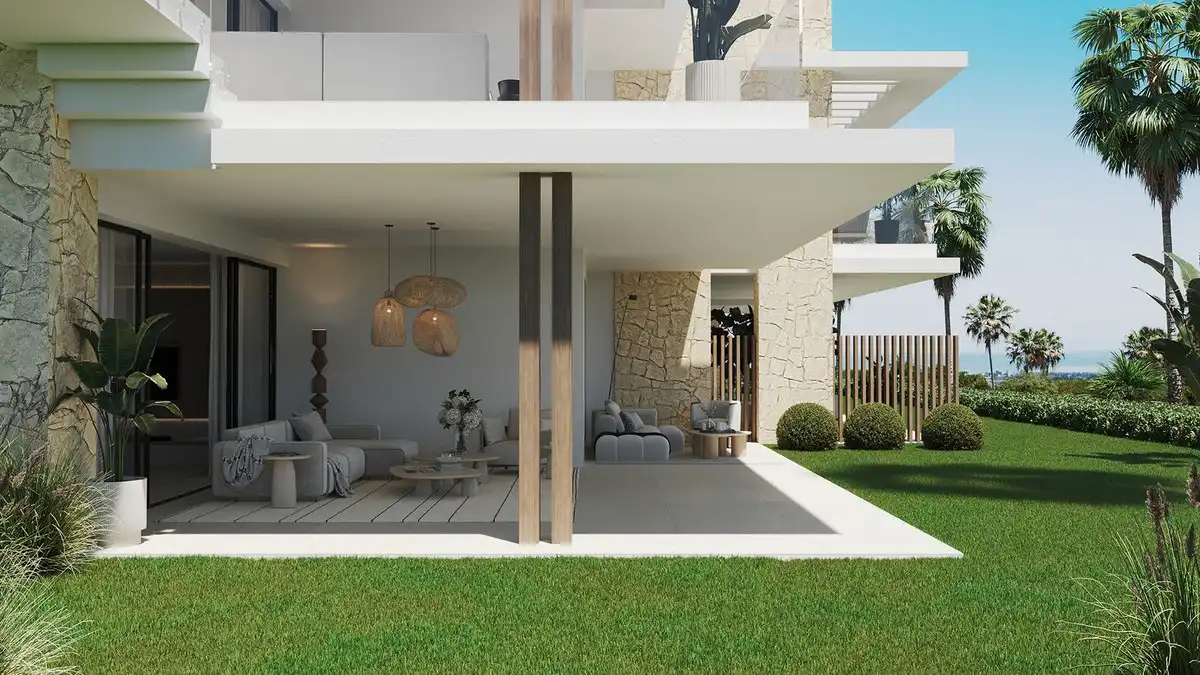 Apartment with pool for sale in Los Flamingos, imagen 4