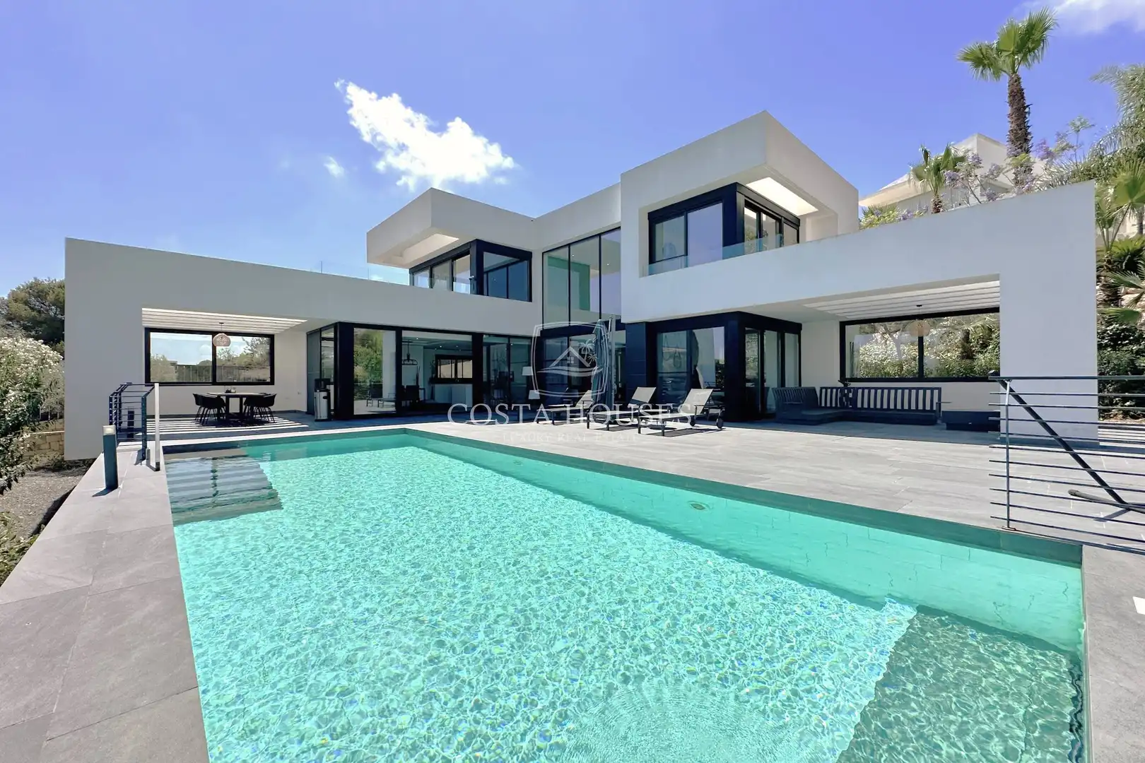 Exterior view of Houses for sale in Jávea / Xàbia  with Air Conditioner, Private garden and Terrace