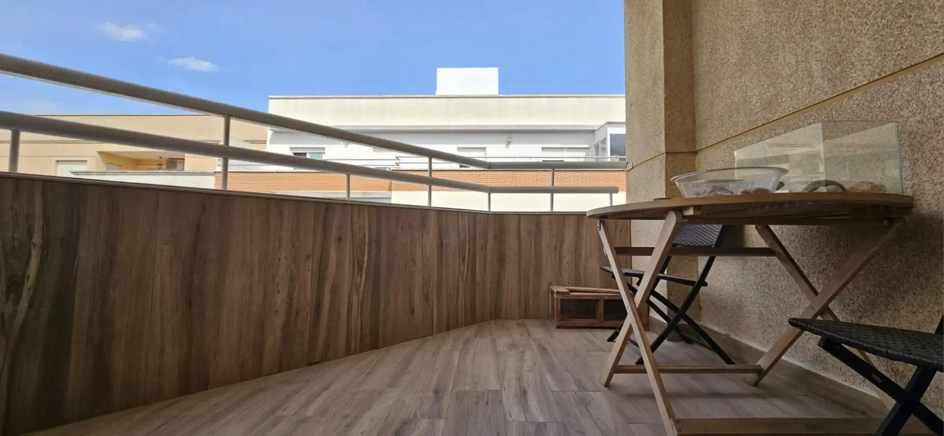 Terrace of Flat for sale in El Ejido  with Air Conditioner, Terrace and Furnished